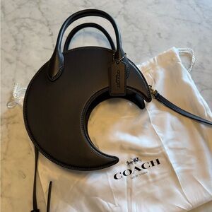Coach Moon Bag In Regenerative Leather - New